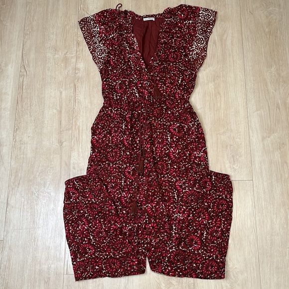 ULLA JOHNSON Terra Jumpsuit in Henna, SIZE 8 NEW 0682 - Picture 4 of 9